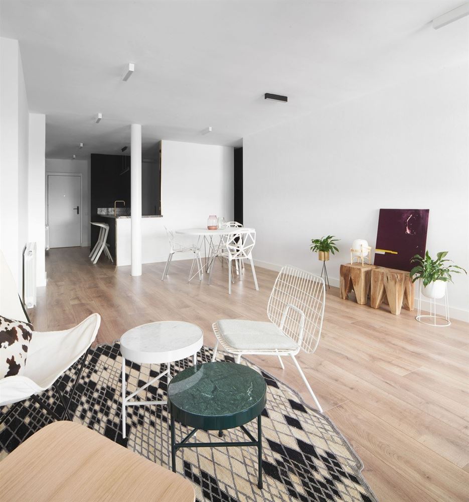 裝修設計君匯熙庭70平米公寓-極簡風格室內家裝案例效果圖